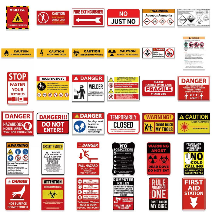 Wholesale 75pcs Waterproof Stickers