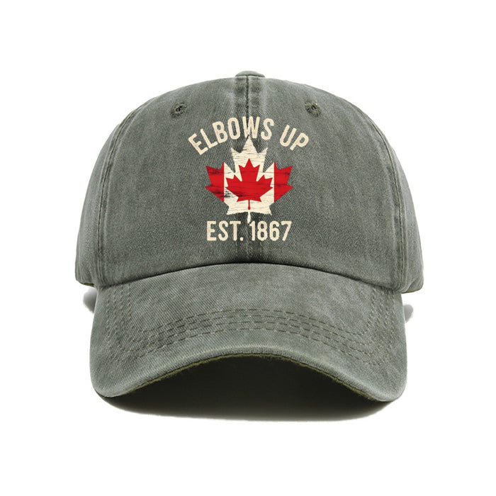 Wholesale Washed cotton printed hat for vintage baseball cap with soft top