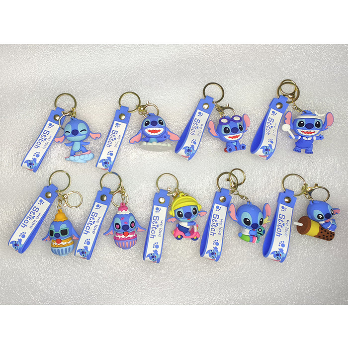 Wholesale PVC cartoon doll keychain JDC-KC-WuYi264