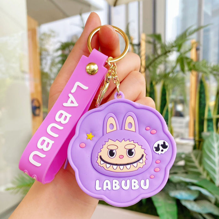 Wholesale Mini Coin Purse Keychain Little Sheep Pendant Car School Bag Key Chain Gift