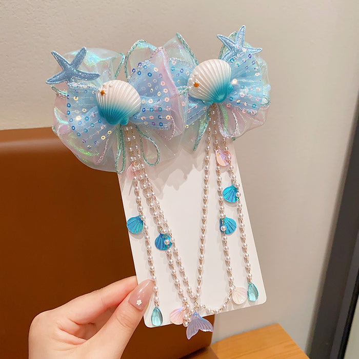 Wholesale Princess Tassel Dancing Hairpin for Children JDC-HC-FX009