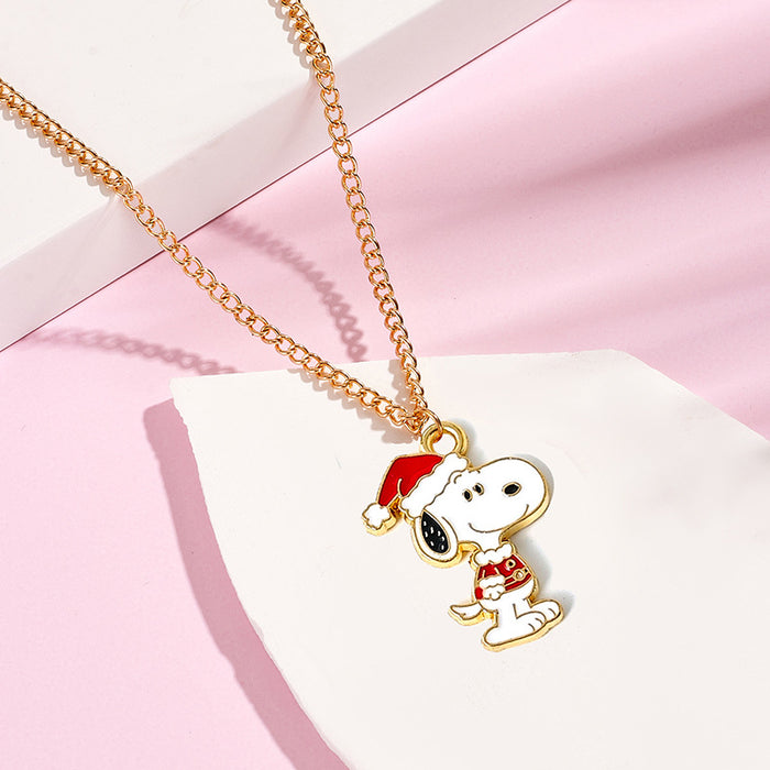Wholesale Stainless Steel Alloy Electroplated Cartoon Pendant Necklace Fashion Jewelry Accessory