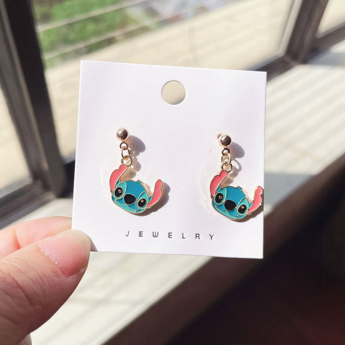 Wholesale Cartoon Alloy Earrings JDC-ES-KaLu001