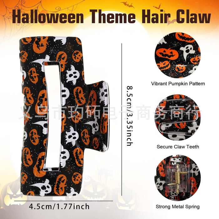 Wholesale  Grabber Skull Bat Ghost Square Hairpin Funny Shark Clip European and American Hair Accessories