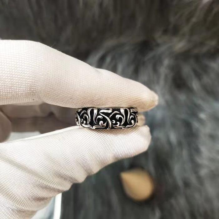 Wholesale Personalized Cross Ring Vintage Ring