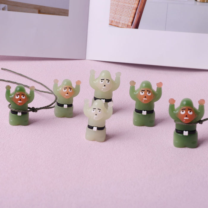 Wholesale Car-mounted color-changing roast duck car pendant