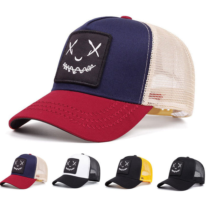 Wholesale Embroidered Smiley Baseball Hat Sun Hat