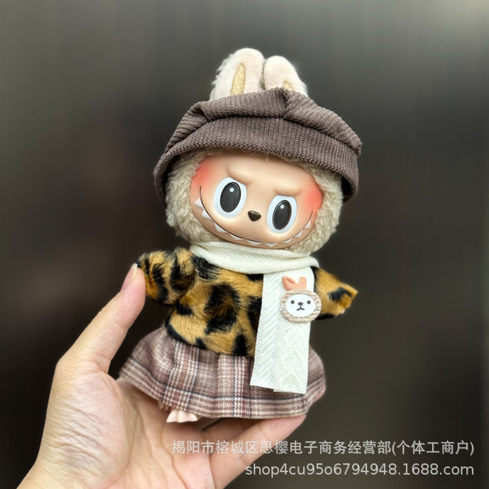 Wholesale Doll Clothes 17cm Pendant Plush Doll Replacement Set