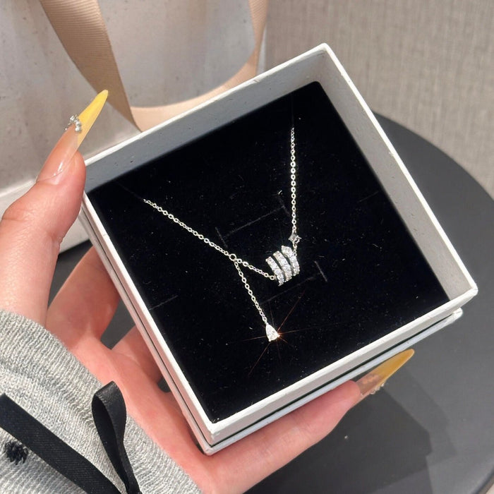 Wholesale Three-Ring Snake Waist Necklace,  Collarbone Chain,  Niche Design,  Women' s Summer Jewelry,  Stackable Accessories