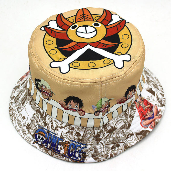 Wholesale Cartoon and anime print fisherman' s hat