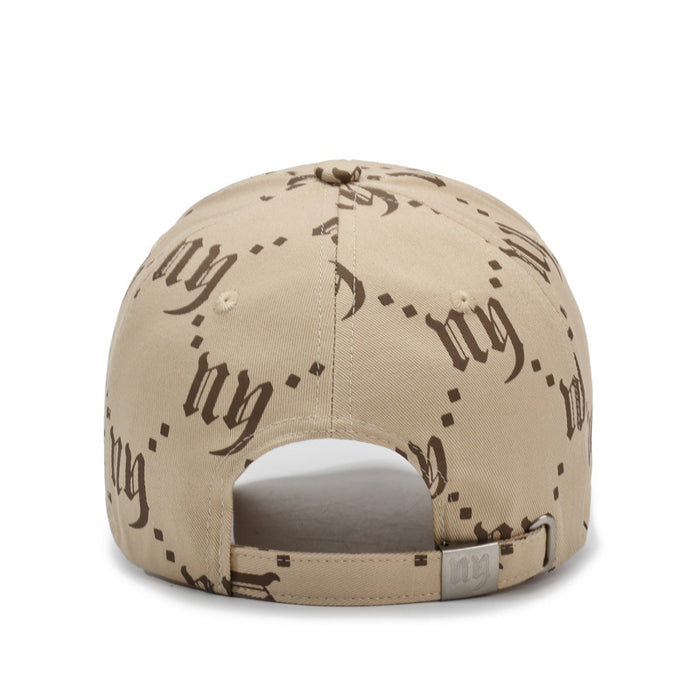 Wholesale Unisex embroidered letter duckbill cap full print baseball cap spring and autumn outdoor leisure sports sunshade duckbill cap trendy