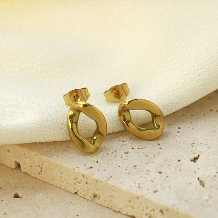 Wholesale Elegant Simple Stylish Geometric Jewelry Accessories Stainless Steel