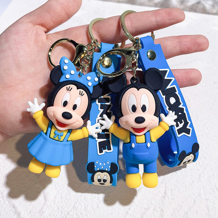 Wholesale Cartoon Silicone Doll Keychain JDC-KC-QiChao015