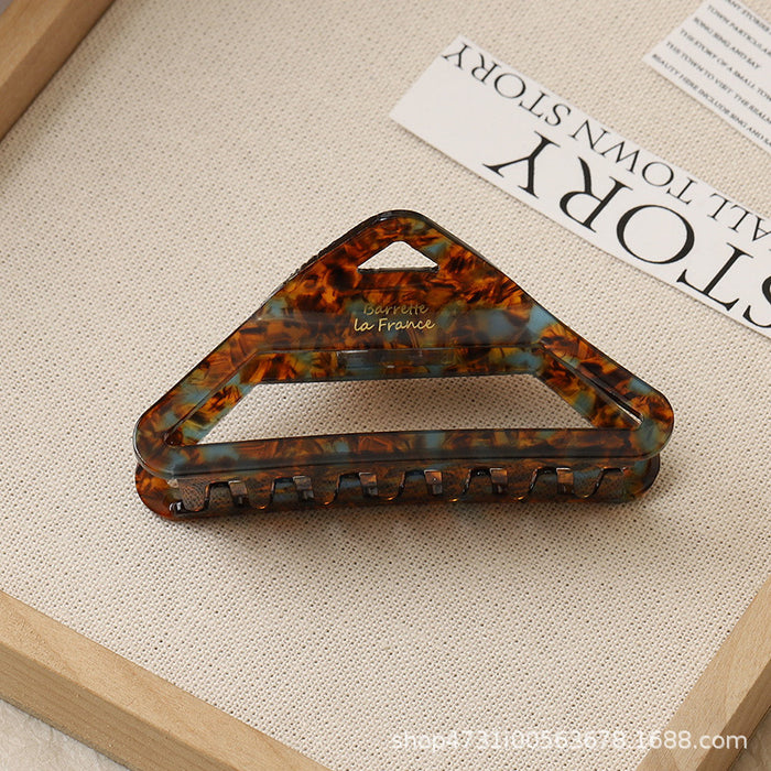 Wholesale Simple Elegant Acetate Chocolate Hair Clips