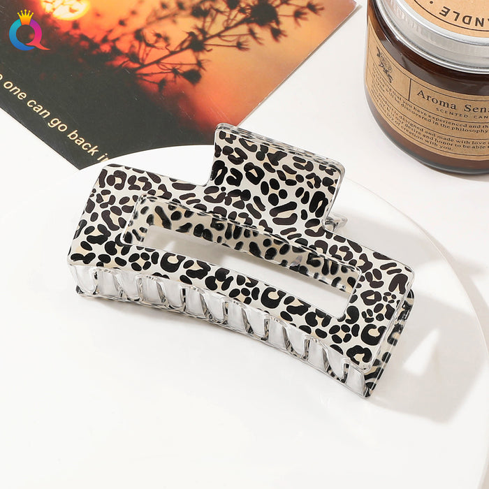 Wholesale Resin Leopard Hairpin JDC-HC-Yiyue008