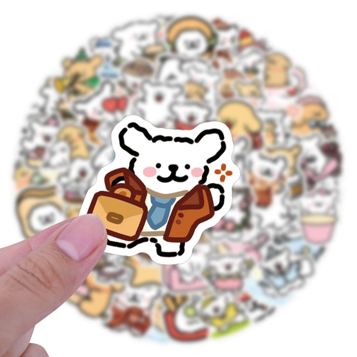 Wholesale 105PCS Cartoon Graffiti Decorative Refrigerator and Skateboard Personality Stickers