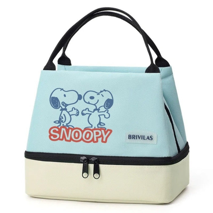 Wholesale Cartoon Cute Print Double-Layer Insulated Bag  Handbags