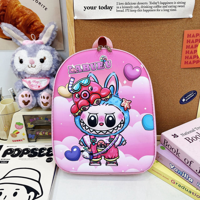 Wholesale Bag Cloth Backpack for Boys and Girls Kindergarten School Bag Baby Cartoon Hard Shell Bag