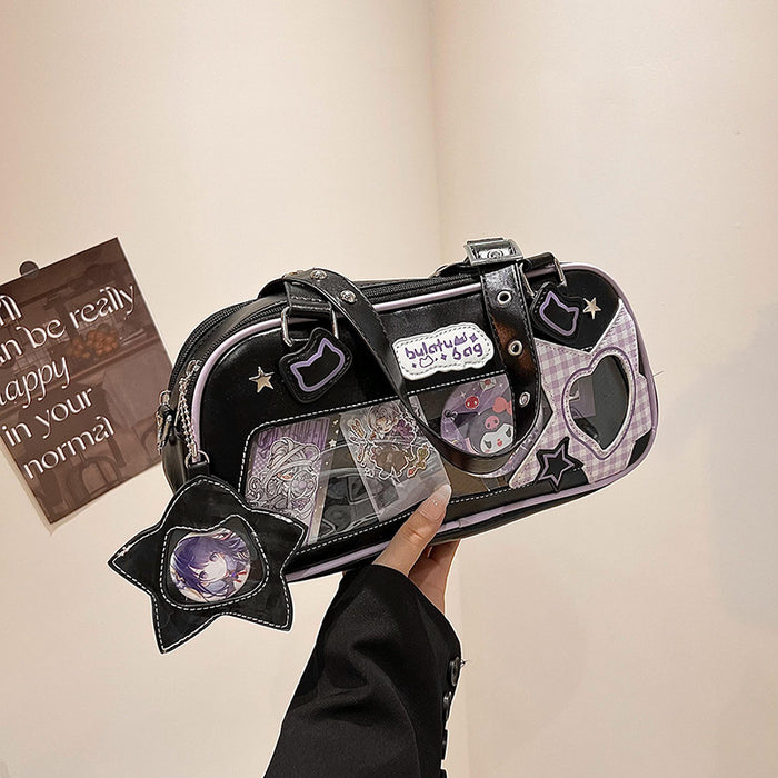 Wholesale Casual student shoulder bag,  cute girl' s anime style bag