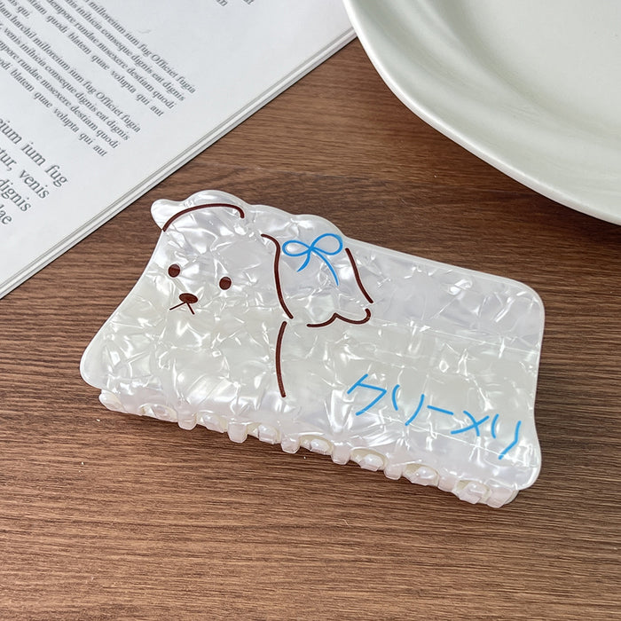 Wholesale Acrylic Cartoon Cat and Dog Claw Hair Clips for Women Everyday Styling