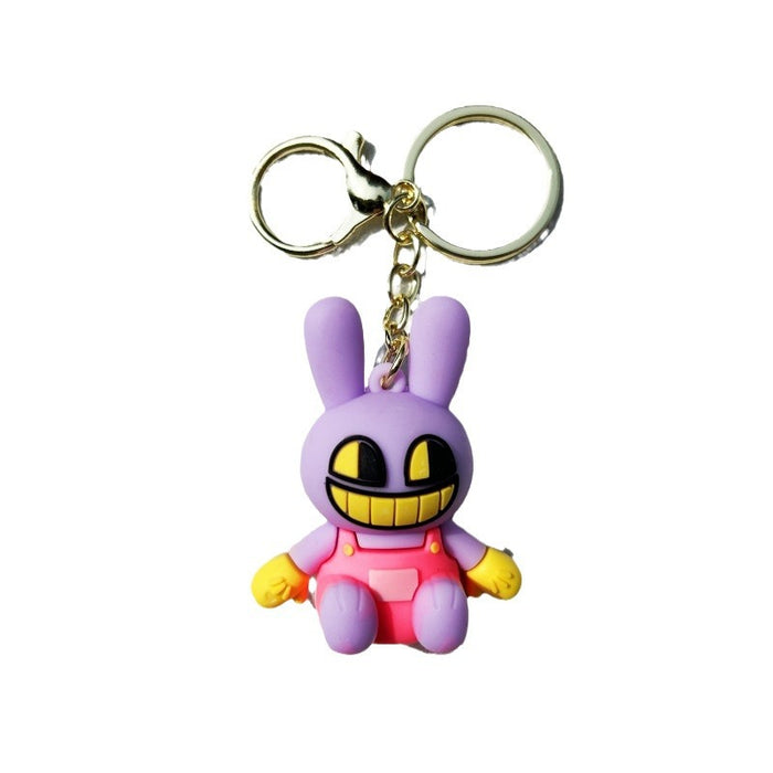 Wholesale PVC Cartoon Doll Keychain JDC-KC-WuYi277