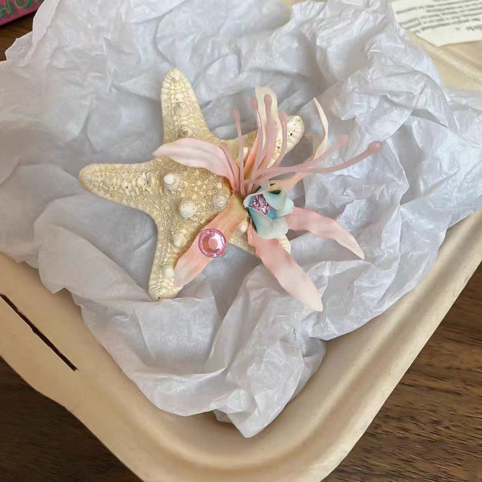 Wholesale Hair edge clip starfish edge clip