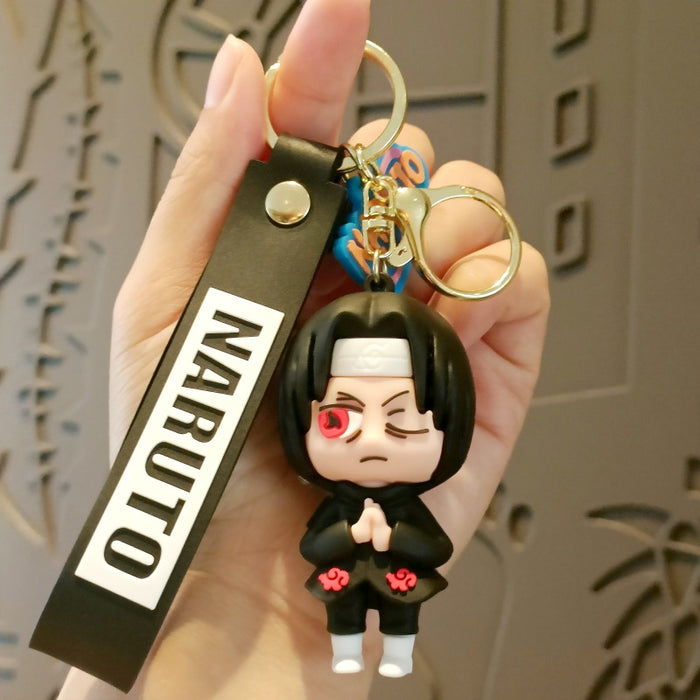 Wholesale Cartoon Doll Silicone Keychain JDC-KC-MingT278