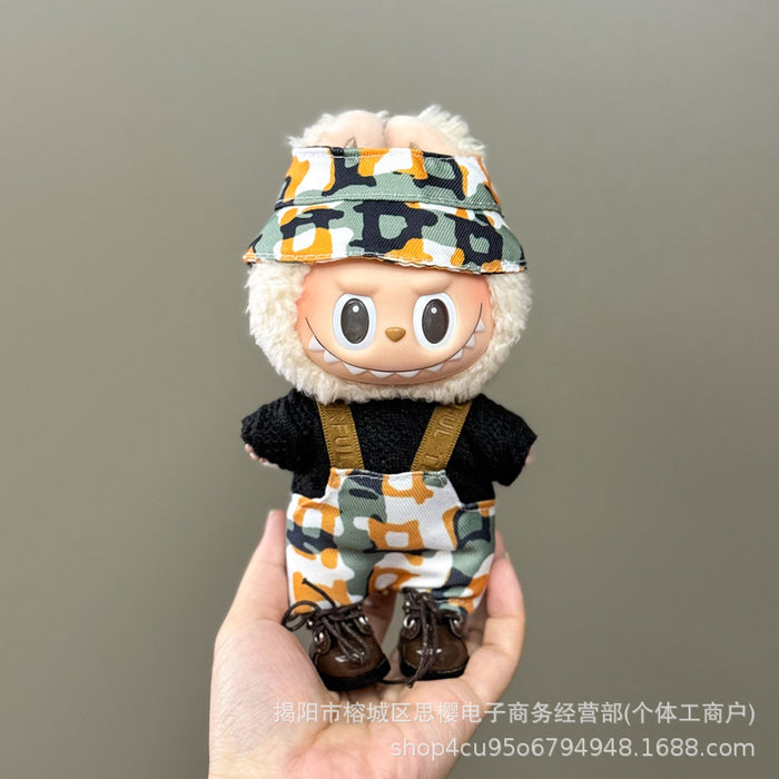 Wholesale 17cm Cartoon Doll Clothes Set