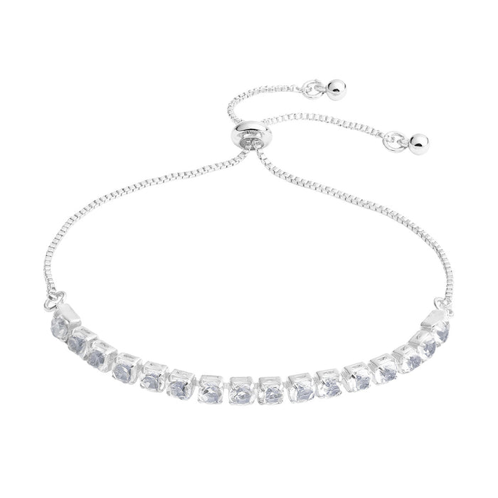 Wholesale Full Diamond Claw Chain Fashion Simple Jewelry Shrink Activity Bracelet