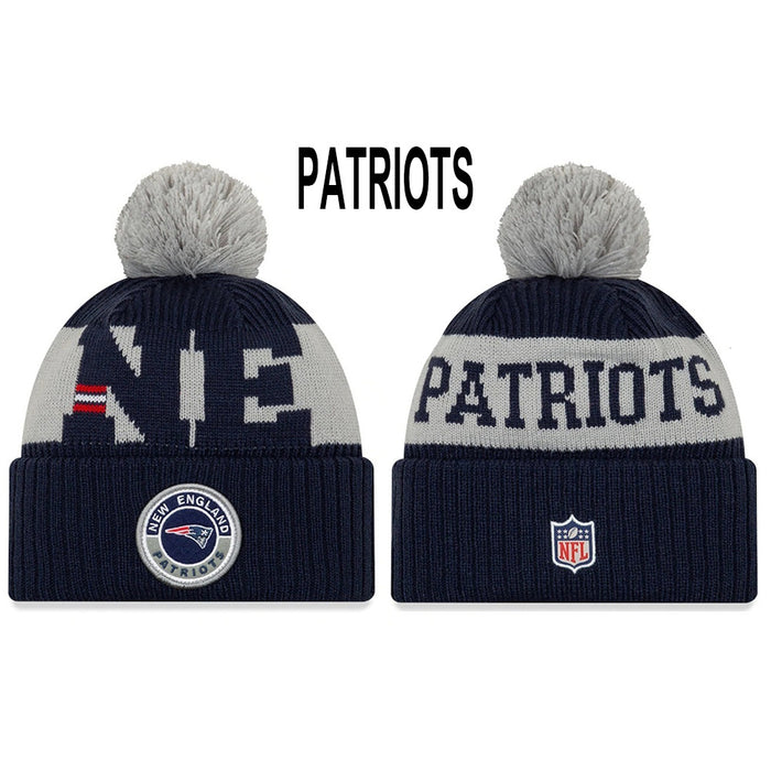 Wholesale Wool Knitted Hat Rugby Game Hat Sports Big Letter Warm Hat