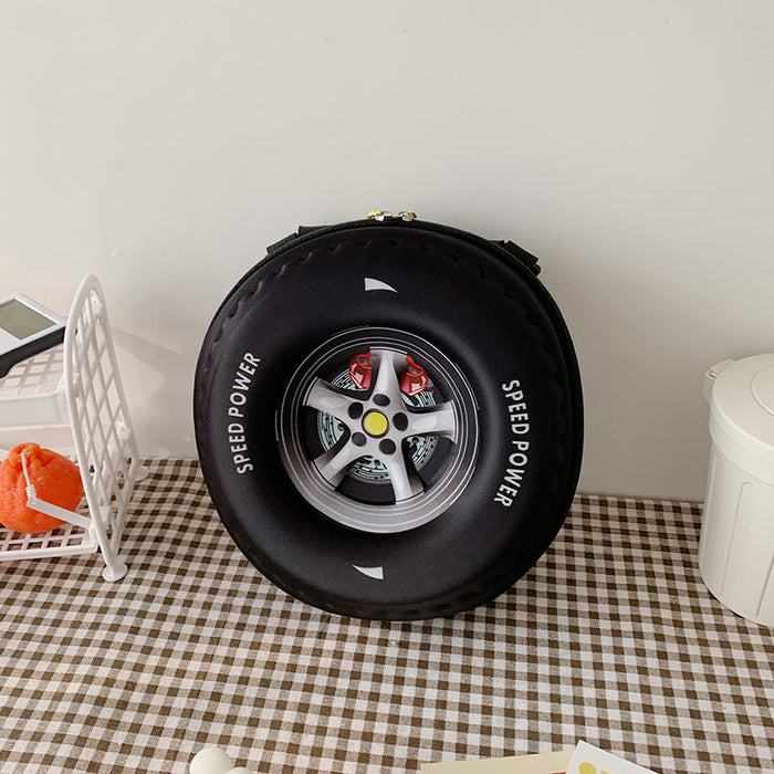 Wholesale New texture tire bag, simple and fashionable casual handbag, crossbody