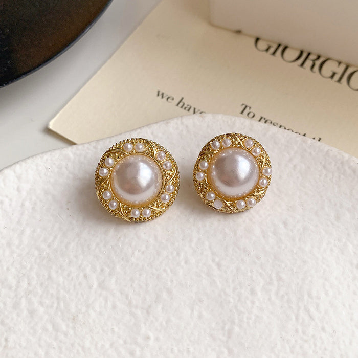 Wholesale Vintage Pearl Earrings JDC-ES-Guany013
