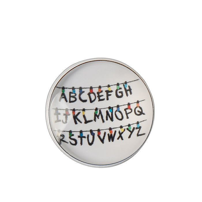 Wholesale Fashionable film and television peripheral alloy round brooches