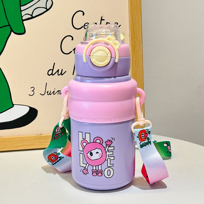 Wholesale Double Drink Children's Thermos Cup JDC-CUP-Suhui003