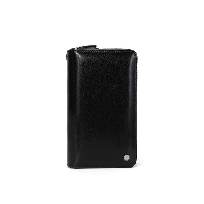 Wholesale Oil Wax Leather Men' s Clutch Wallet PU Leather Casual Style Everyday Accessory