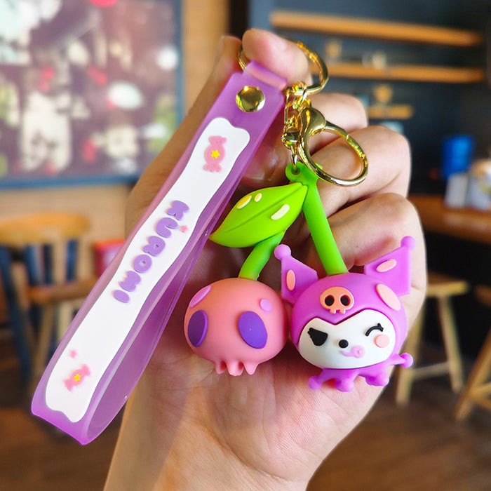 Wholesale Cartoon Doll Rubber Keychain JDC-KC-Tingm163