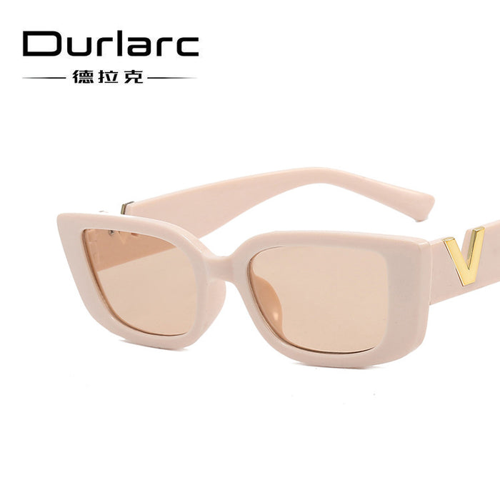 Wholesale Fashion Glasses, Personalized Polygonal Sunglasses, Retro Small Frame Sunglasses, Trendy