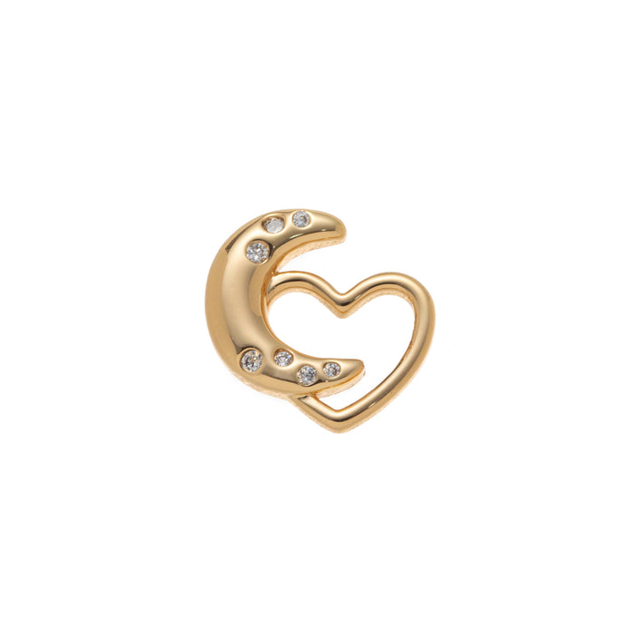 Wholesale Retro-style DIY pendant with hollow design,  transparent box necklace