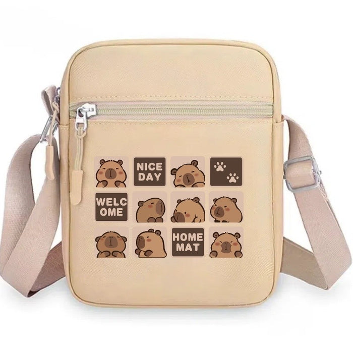 Wholesale Printed Colorful Small Square Bag Casual Popular Cute Shoulder Bag