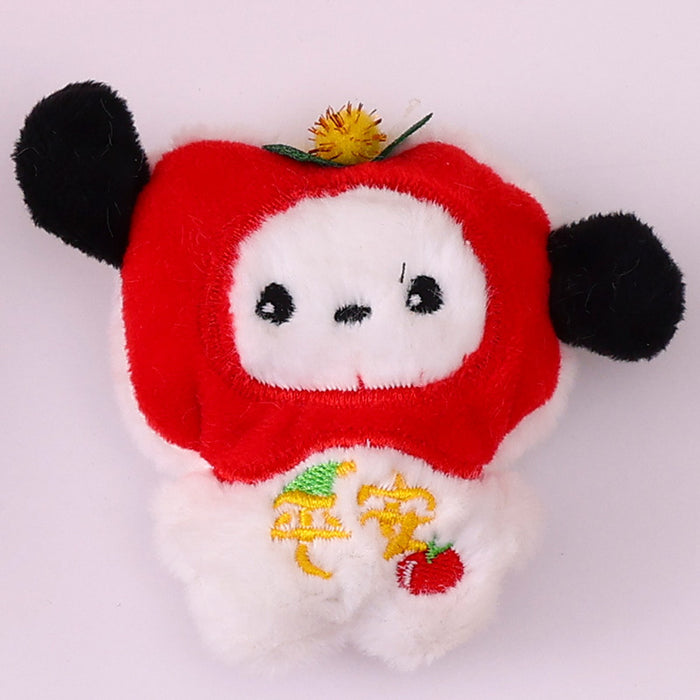 Wholesale Christmas Brooch Cute Plush Christmas Accessories Cartoon Pin Decorations Clothing Accessories