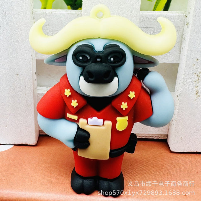 Wholesale Keychain Ring Doll Accessories Couple Bag Pendant