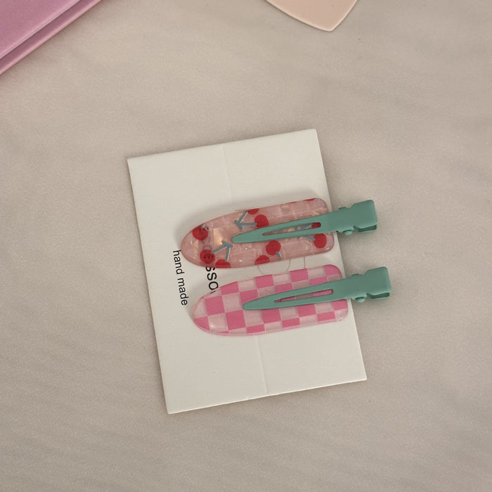 Wholesale Colorful Makeup Clips Hairpins Cute JDC-HC-FX008