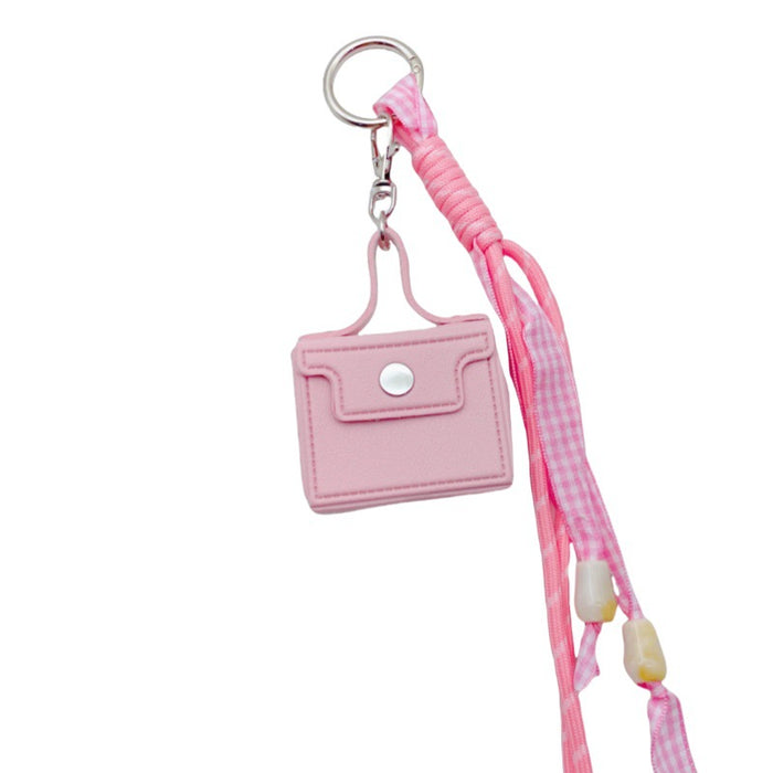 Wholesale Cute leather bag pendant small gift hanging keychain ornaments