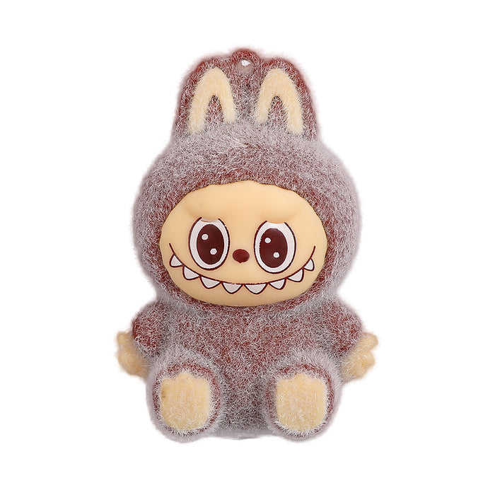 Wholesale Cute sitting pose creative silicone refrigerator magnet