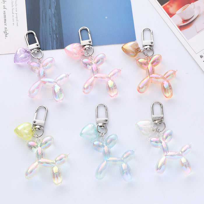 Wholesale Balloon Dog Pendant Earphone Case Bag Decoration Accessories Keychain
