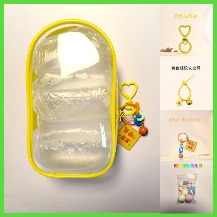 Wholesale Waler Bag PVC Transparent Doll Portable  Storage Bag
