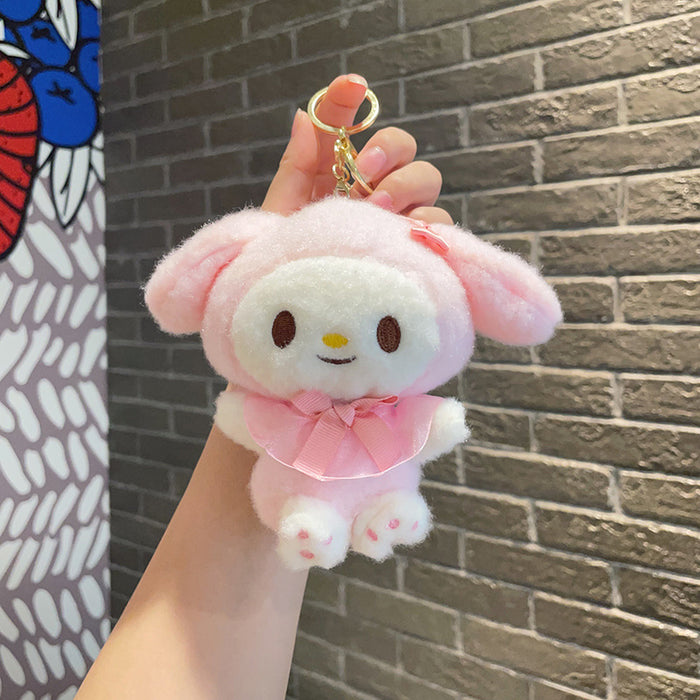 Wholesale dog plush pendant Doll  doll keychain plush toy