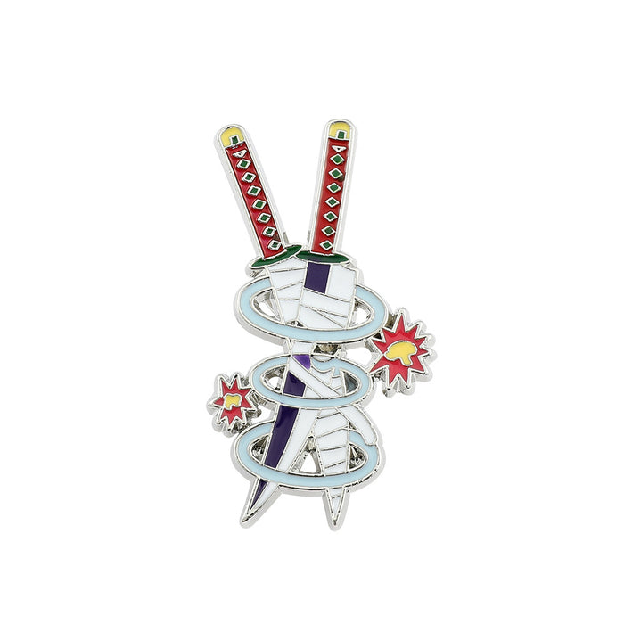 Wholesale Anime Ghost killing blade series brooch Ghost killing blade metal badge gift accessories