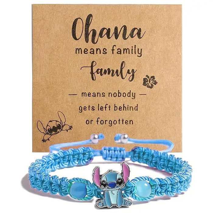 Wholesale Cute blue cartoon Miyuki bracelet