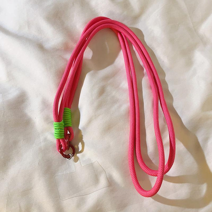 Wholesale Outdoor neck strap long chain phone strap Keychains